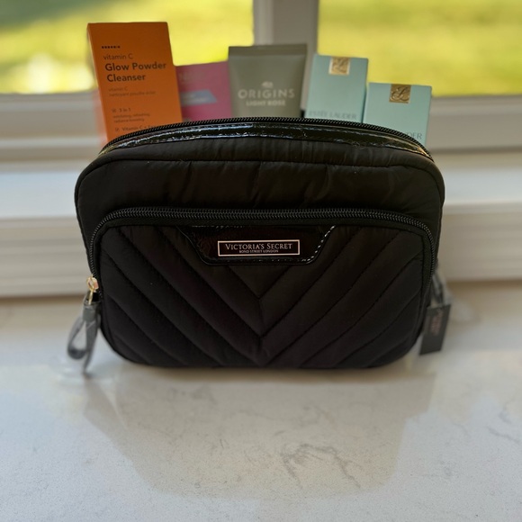 Brand New Skincare Bundle with NWT Victoria Secret Makeup Bag - Picture 3 of 6